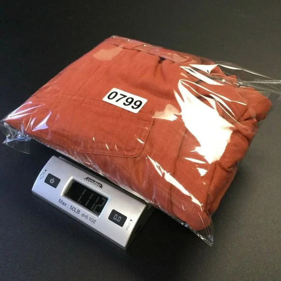 NWT Whiteroom+Cactus Womens Orange Belted Long Sleeve Button Front Jacket Large - Picture 11 of 12